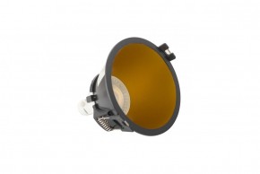DK3026-BG Встраиваемый светильник, IP 20, 10 Вт, GU5.3, LED, черный/золотой, пластик в Ижевске - izhevsk.ok-mebel.com | фото 5