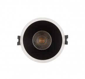 DK3026-WB Встраиваемый светильник, IP 20, 10 Вт, GU5.3, LED, белый/черный, пластик в Ижевске - izhevsk.ok-mebel.com | фото