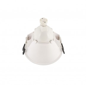 DK3026-WB Встраиваемый светильник, IP 20, 10 Вт, GU5.3, LED, белый/черный, пластик в Ижевске - izhevsk.ok-mebel.com | фото 4