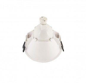 DK3026-WG Встраиваемый светильник, IP 20, 10 Вт, GU5.3, LED, белый/золотой, пластик в Ижевске - izhevsk.ok-mebel.com | фото 3