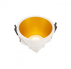 DK3026-WG Встраиваемый светильник, IP 20, 10 Вт, GU5.3, LED, белый/золотой, пластик в Ижевске - izhevsk.ok-mebel.com | фото 4