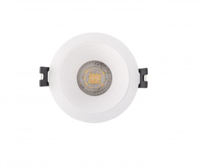 DK3027-WH Встраиваемый светильник, IP 20, 10 Вт, GU5.3, LED, белый, пластик в Ижевске - izhevsk.ok-mebel.com | фото