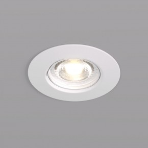 DK3028-WH Встраиваемый светильник, IP 20, 10 Вт, GU5.3, LED, белый, пластик в Ижевске - izhevsk.ok-mebel.com | фото