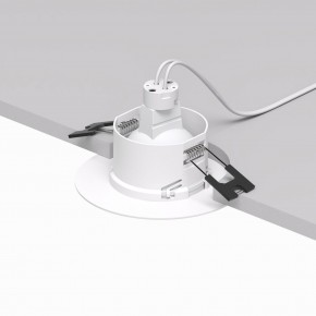 DK3028-WH Встраиваемый светильник, IP 20, 10 Вт, GU5.3, LED, белый, пластик в Ижевске - izhevsk.ok-mebel.com | фото 3