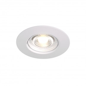 DK3028-WH Встраиваемый светильник, IP 20, 10 Вт, GU5.3, LED, белый, пластик в Ижевске - izhevsk.ok-mebel.com | фото 5