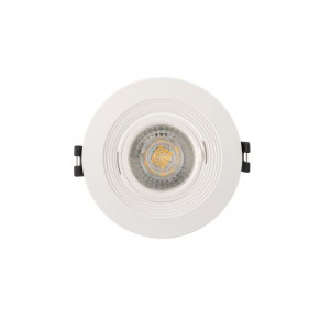 DK3029-WH Встраиваемый светильник, IP 20, 10 Вт, GU5.3, LED, белый, пластик в Ижевске - izhevsk.ok-mebel.com | фото