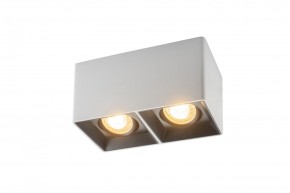 DK3035-WB Светильник накладной IP 20, 10 Вт, GU5.3, LED, белый/черный, пластик в Ижевске - izhevsk.ok-mebel.com | фото