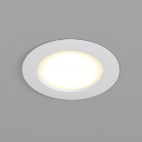 DK3046-WH Встраиваемый светильник, IP 20, 5Вт, LED, белый, пластик в Ижевске - izhevsk.ok-mebel.com | фото