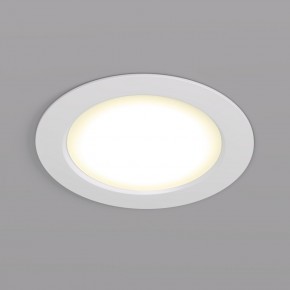 DK3048-WH Встраиваемый светильник, IP 20, 7Вт, LED, белый, пластик в Ижевске - izhevsk.ok-mebel.com | фото