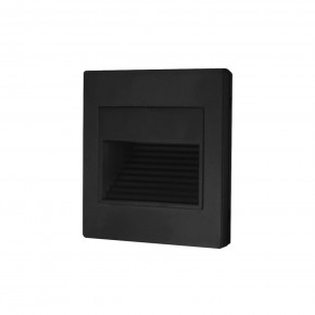 DK3050-BK Светильник встраиваемый в стену, IP 20, LED 3000, 1 Вт, черный пластик в Ижевске - izhevsk.ok-mebel.com | фото