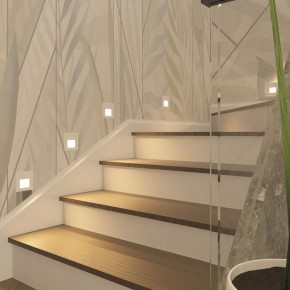 DK3050-WH Светильник встраиваемый в стену, IP 20, LED 3000, 1 Вт, белый, пластик в Ижевске - izhevsk.ok-mebel.com | фото 9