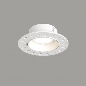 DK3055-WH Встраиваемый светильник, IP 20, 10 Вт, GU5.3, LED, белый, пластик в Ижевске - izhevsk.ok-mebel.com | фото