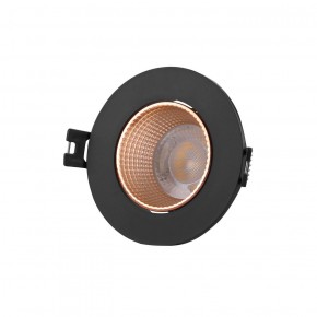 DK3061-BBR Встраиваемый светильник, IP 20, 10 Вт, GU5.3, LED, черный/бронзовый, пластик в Ижевске - izhevsk.ok-mebel.com | фото