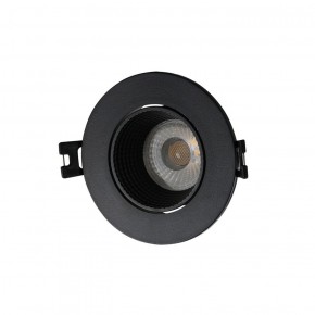 DK3061-BK Встраиваемый светильник, IP 20, 10 Вт, GU5.3, LED, черный/черный, пластик в Ижевске - izhevsk.ok-mebel.com | фото
