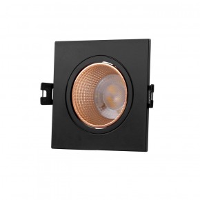 DK3071-BBR Встраиваемый светильник, IP 20, 10 Вт, GU5.3, LED, черный/бронзовый, пластик в Ижевске - izhevsk.ok-mebel.com | фото