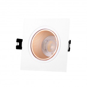 DK3071-WBR Встраиваемый светильник, IP 20, 10 Вт, GU5.3, LED, белый/бронзовый, пластик в Ижевске - izhevsk.ok-mebel.com | фото