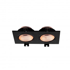 DK3072-BBR Встраиваемый светильник, IP 20, 10 Вт, GU5.3, LED, черный/бронзовый, пластик в Ижевске - izhevsk.ok-mebel.com | фото 2