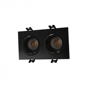 DK3072-BK Встраиваемый светильник, IP 20, 10 Вт, GU5.3, LED, черный/черный, пластик в Ижевске - izhevsk.ok-mebel.com | фото