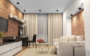 DK3080-BW+BK Светильник накладной IP 20, 10 Вт, GU5.3, LED, черно-белый/черный, пластик в Ижевске - izhevsk.ok-mebel.com | фото 2