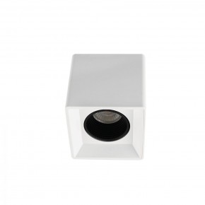 DK3080-WH+BK Светильник накладной IP 20, 10 Вт, GU5.3, LED, белый/черный, пластик в Ижевске - izhevsk.ok-mebel.com | фото