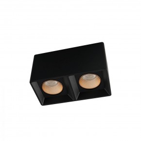 DK3085-BK+BR Светильник накладной IP 20, 10 Вт, GU5.3, LED, черный/бронзовый, пластик в Ижевске - izhevsk.ok-mebel.com | фото