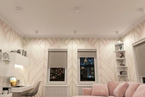 DK3090-WH+CH Светильник накладной IP 20, 10 Вт, GU5.3, LED, белый/хром, пластик в Ижевске - izhevsk.ok-mebel.com | фото 2