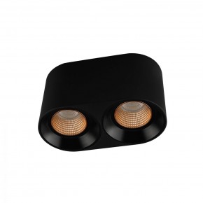 DK3096-BK+BR Светильник накладной IP 20, 10 Вт, GU5.3, LED, черный/бронзовый, пластик в Ижевске - izhevsk.ok-mebel.com | фото