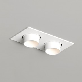 DK3122-WH Встраиваемый светильник, IP20, до 15 Вт, LED, GU5,3, белый, пластик в Ижевске - izhevsk.ok-mebel.com | фото