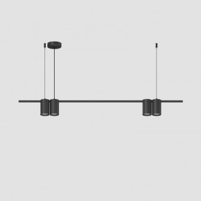 DK4061-BK Подвесной светильник ORBIT, IP20, 4xGU10 LED до 15 Вт, черный матовый, алюминий в Ижевске - izhevsk.ok-mebel.com | фото 2