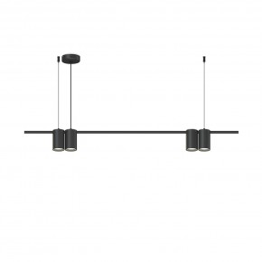 DK4061-BK Подвесной светильник ORBIT, IP20, 4xGU10 LED до 15 Вт, черный матовый, алюминий в Ижевске - izhevsk.ok-mebel.com | фото 3