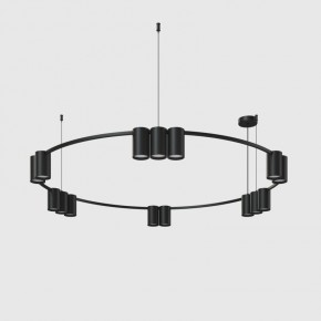 DK4067-BK Подвесной светильник ORBIT, IP20, 15xGU10 LED до 15 Вт, черный матовый, алюминий в Ижевске - izhevsk.ok-mebel.com | фото 2