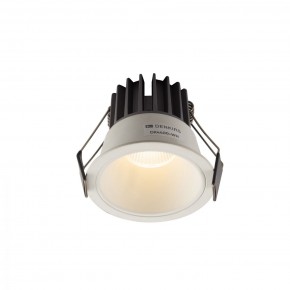 DK4400-WH Встраиваемый светильник, IP 20, 7 Вт, LED 3000, белый, алюминий в Ижевске - izhevsk.ok-mebel.com | фото
