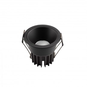 DK4500-BK Встраиваемый светильник, IP 20, 12 Вт, LED 3000, черный, алюминий в Ижевске - izhevsk.ok-mebel.com | фото