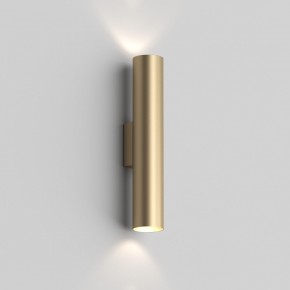DK5022-SG Настенный светильник, IP20, до 15 Вт, LED, 2xGU10, матовое золото, алюминий в Ижевске - izhevsk.ok-mebel.com | фото