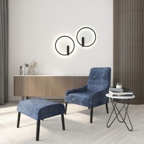 DK5035-BK Бра ROUND со светодиодом, IP20, 24W, 3000/4000/6500K, черный, алюминий в Ижевске - izhevsk.ok-mebel.com | фото 8