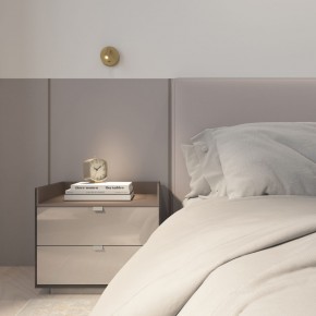 DK5072-SB Бра SHINE WALL со светодиодом, D104*H68, IP20, 3000К, 3W, RA?90, сатинированная латунь, алюминий в Ижевске - izhevsk.ok-mebel.com | фото 9