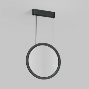 DK6604-BK Подвесной вертикальный светильник Veil со светодиодом H1500 d450 220V 36W 3000-6000K IP20 черный алюминий в Ижевске - izhevsk.ok-mebel.com | фото 2