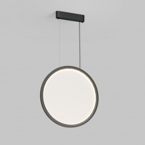 DK6606-BK Подвесной вертикальный светильник Veil со светодиодом H1700 d600 220V 48W 3000-6000K IP20 черный алюминий в Ижевске - izhevsk.ok-mebel.com | фото 3