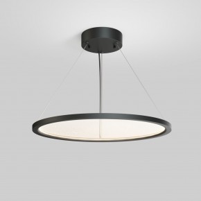 DK6616-BK Подвесной горизонтальный светильник Veil со светодиодом H900 d600 220V 48W 3000-6000K IP20 черный алюминий в Ижевске - izhevsk.ok-mebel.com | фото