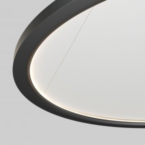 DK6616-BK Подвесной горизонтальный светильник Veil со светодиодом H900 d600 220V 48W 3000-6000K IP20 черный алюминий в Ижевске - izhevsk.ok-mebel.com | фото 3