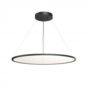 DK6620-BK Подвесной горизонтальный светильник Veil со светодиодом H900 d1000 220V 82W 3000-6000K IP20 черный алюминий в Ижевске - izhevsk.ok-mebel.com | фото 4