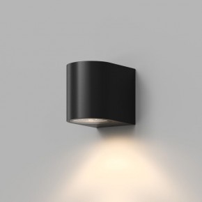 DK9790-BK Настенный уличный светильник NARVIK, IP44, GU10 LED, до 15 Вт, черный, алюминий в Ижевске - izhevsk.ok-mebel.com | фото