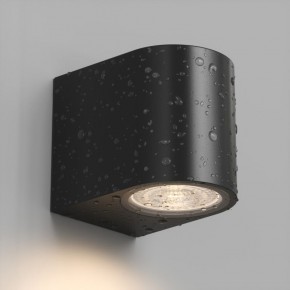 DK9790-BK Настенный уличный светильник NARVIK, IP44, GU10 LED, до 15 Вт, черный, алюминий в Ижевске - izhevsk.ok-mebel.com | фото 3