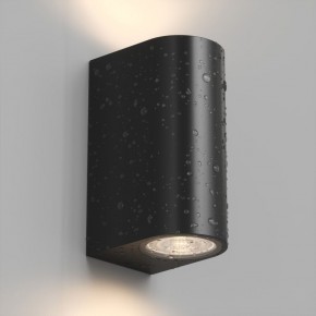 DK9791-BK Настенный уличный светильник NARVIK, IP44, 2хGU10 LED, до 15 Вт, черный, алюминий в Ижевске - izhevsk.ok-mebel.com | фото 4
