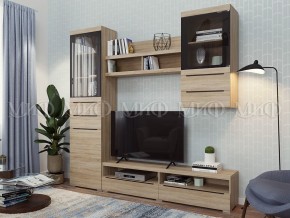 ЭКОЛЬ Гостиная Вариант №3 МДФ (Дуб сонома) в Ижевске - izhevsk.ok-mebel.com | фото
