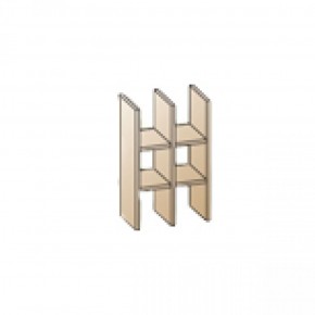 Гостиная Карина Композиция 6 (Гикори Джексон светлый) в Ижевске - izhevsk.ok-mebel.com | фото 5