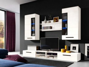 Гостиная Кёльн (Белый аляска/белый глянец) в Ижевске - izhevsk.ok-mebel.com | фото