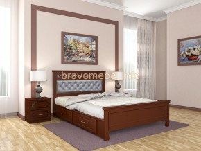 ГРАЦИЯ Кровать из массива 1600 с 2-мя ящиками  в Ижевске - izhevsk.ok-mebel.com | фото 2