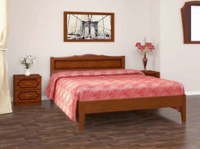 КАРИНА-7 Кровать из массива  (Орех) в Ижевске - izhevsk.ok-mebel.com | фото