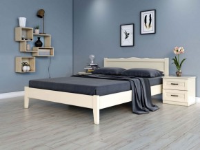КАРИНА-7 Кровать из массива (Слоновая кость) в Ижевске - izhevsk.ok-mebel.com | фото